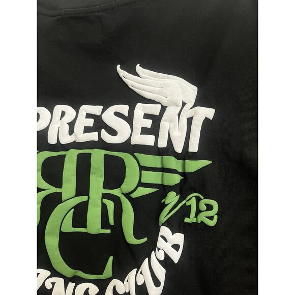 Represent Racing Club Black T-Shirt Size X-Large | Streetwear Graphic Tee - Picture 5 of 11